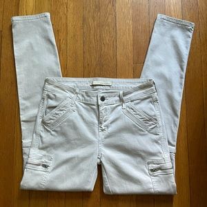 RICH & SKINNY PANEL-BLOCK ZIP POCKET ACCENT JEANS